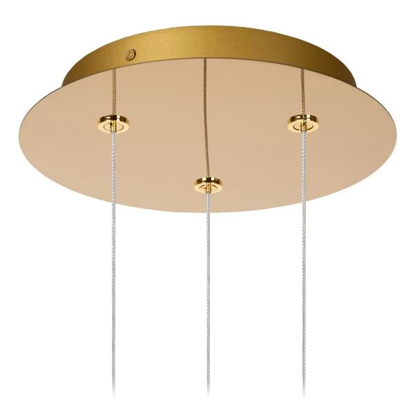 Lucide CINTRA - Pendant light - Ø 25 cm - LED Dim. - 3x4,7W 2700K - Transparant - detail 4